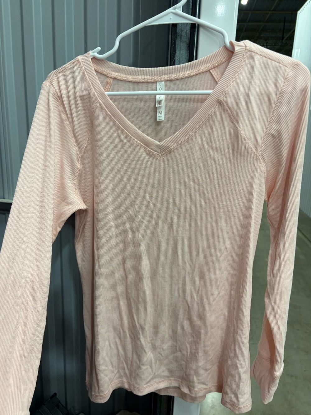 LuLaRoe baby pink Hazel Top, Size Medium